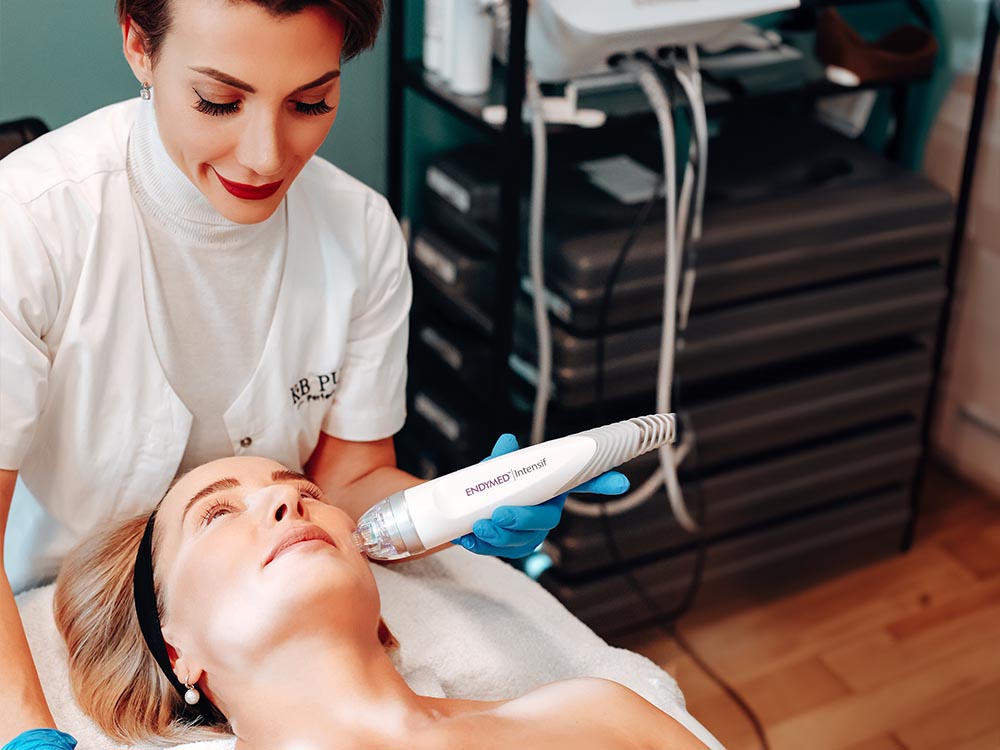 Cosmetology clinic staff photography